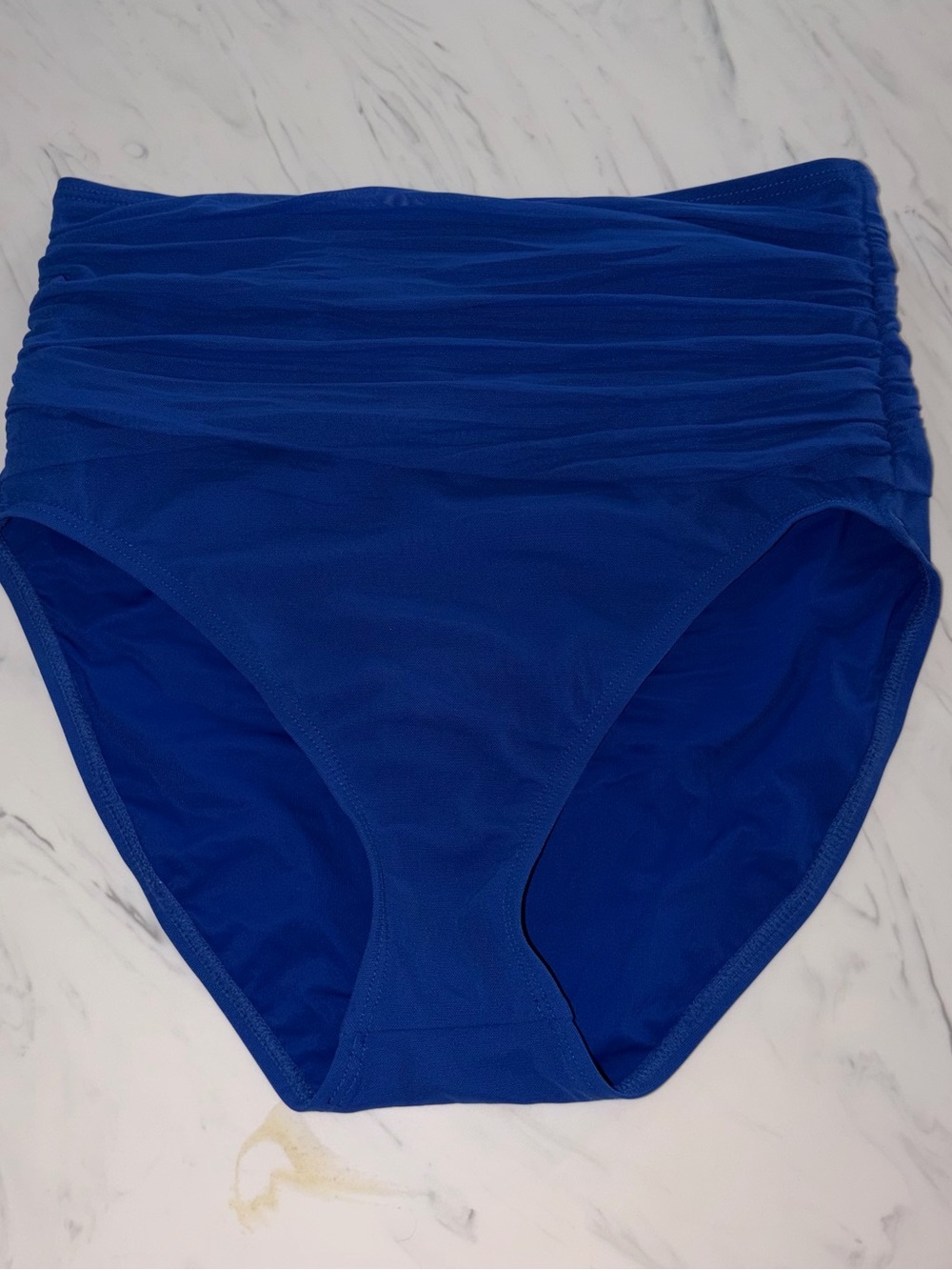 Carmen Marc Valvo royal blue high waist Swim suit bottoms m